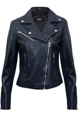 Infinity Smarte Damen-Bikerjacke aus Leder – Matlock