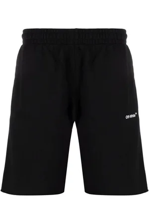OFF-WHITE Diag Helvetica Sweatshort Schwarz