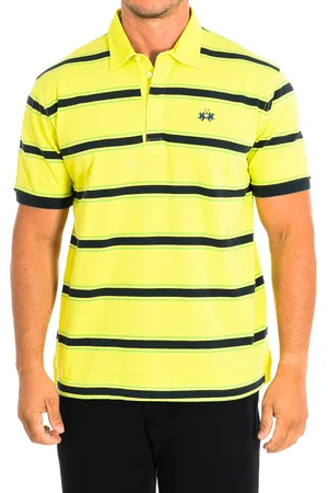 La Martina Polo mit kurzen Ärmeln TMP326-JS328 Mann
