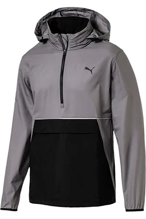 PUMA Golf Retro Herren Graue Anorakjacke
