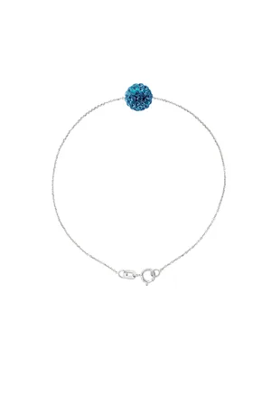 Diadema Armband - Blauer Kristall - Love Jewelry Collection