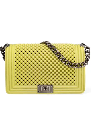 MARC ELLIS Handtasche Frauen YELLOW AND SILVER