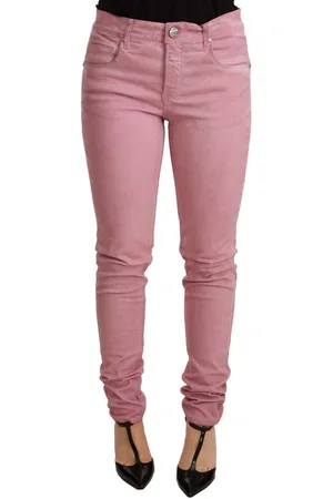 ACHT Schmale Denim-Skinny-Hose aus Baumwolle