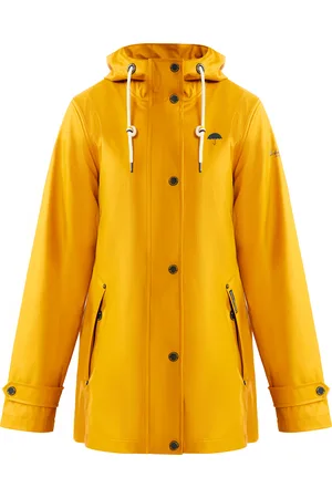 Schmuddelwedda Regenjacke Damen Curry