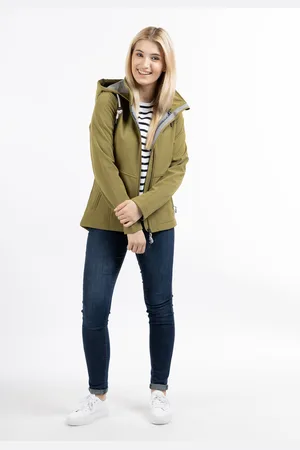Schmuddelwedda Softshelljacke Damen Oliv-271
