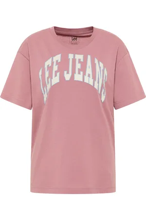 Lee Crew neck t-shirt dunkel mauveau