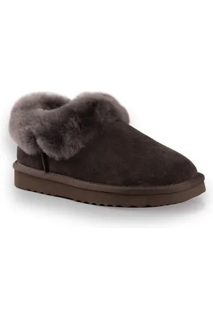 Aus Wooli Australia Unisex Schafsfell Wolle Coogee Traditionelle Hausschuhe