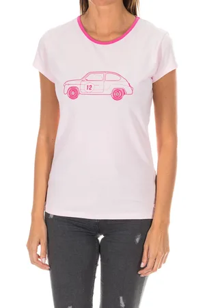 Armand Basi Kurzarm-T-Shirt mit Rundhalsausschnitt für Frauen ADM0028