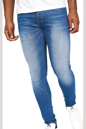 Crosshatch "Barbeck" Jeans für Herren (Steinwaschen)