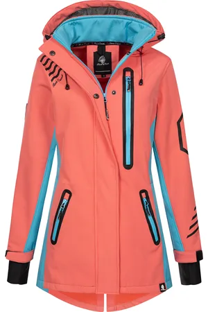 rock creek Softshellmantel Coral