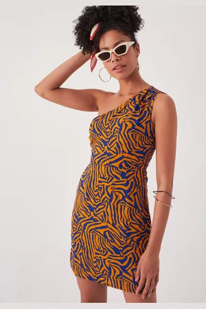 HERITA One-Shoulder-Minikleid