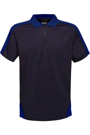 Regatta Polo CONTRAST - Homme (Bleu / bleu roi)