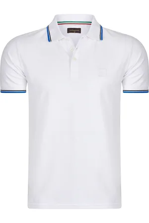 Cappuccino Italia Polo Applique Pique von in der farbe Weiss und in größe S.