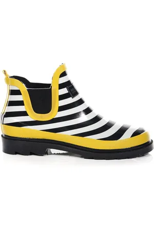 Regatta Great Outdoors Damen Gummistiefel Harper, knöchelhoch (Marineblau/Zitrone)