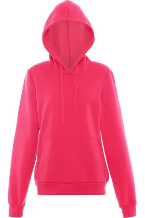myMo Kapuzenpullover Damen rosa