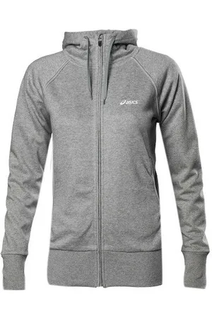 Asics Strick Damengrau Trackjacke