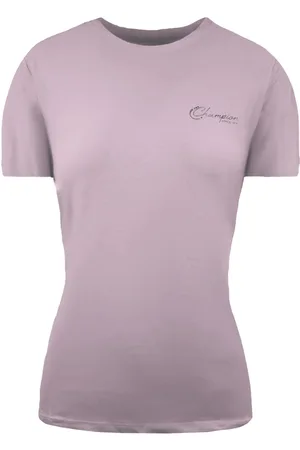 Champion Comfort Fit Womens Lilac T-Shirt