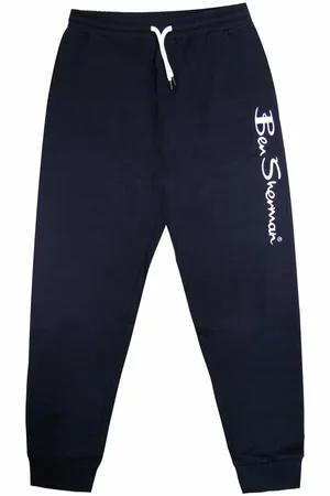 Ben Sherman Logo Herren Navy Trackhose