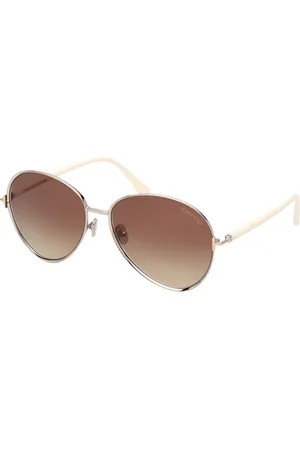 Tom Ford FT1028 16G Silberne Sonnenbrille