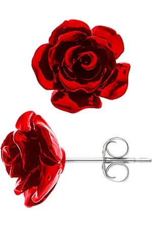 Diadema Ohrringe - Rote Rose - Love Jewelry Kollektion