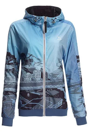 PUMA Sophia Chang Graphic Damen Full Reißverschluss Wind Jacke 567458 50 A62E
