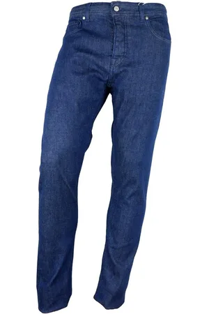 Aquascutum Dunkle Baumwoll-Denim-Jeans