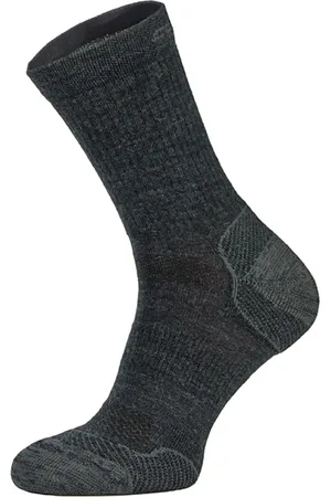 COMODO Chaussettes Sport Compression Homme Femme | Bas Running - 1 Paire - Gris Foncé