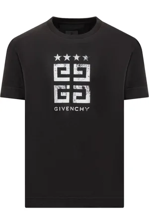 Givenchy 4G Stars White T-Shirt mit Logoprint in