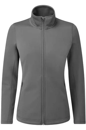 Premier Womens/Ladies Sustainable Zipped Jacket (Dunkelgrau)