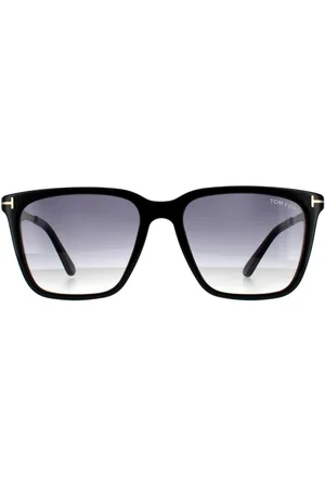 Tom Ford Square Herren Glänzend Blau Grau Gradient