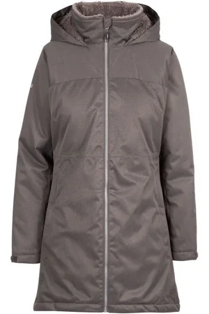 Trespass Womens/Ladies Wintry Padded Jacket (Dunkelgrau meliert)