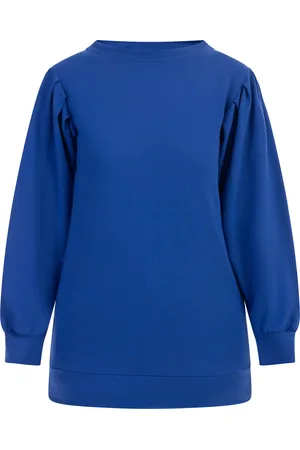 myMo Sweatshirt Damen KÖNIGSBLAU