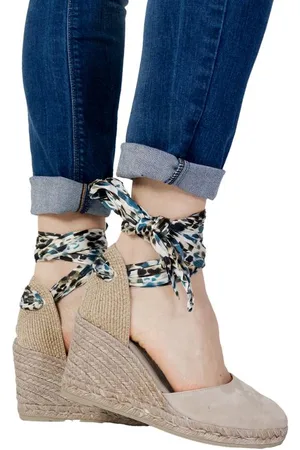 Espadrilles Espadrille-Sandalen aus Leder