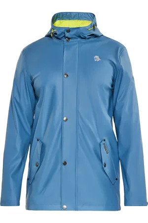 Schmuddelwedda Regenjacke Herren Stahlblau