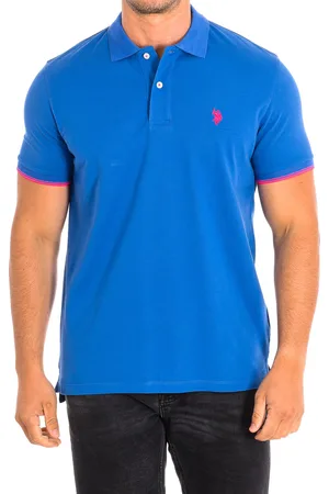 U.S. Polo Assn. LORN Kurzarm-Polo mit Kontrast-Reverskragen 62235 Herren