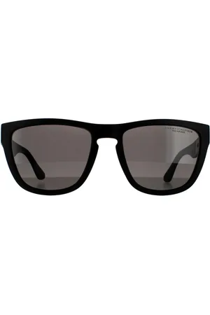 Tommy Hilfiger Square Mens Matte Grau Polarisierte Sonnenbrille