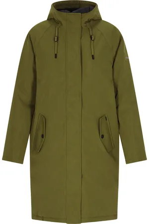 Dreimaster Winterparka Damen oliv