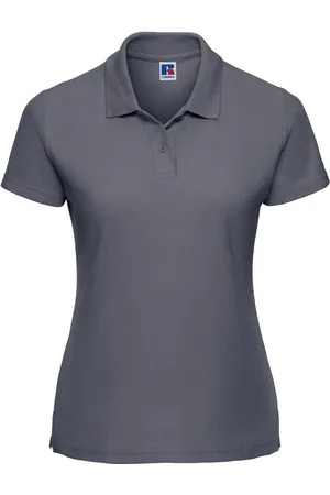 Russell Athletic Russell - "Classic" Poloshirt für Damen (Grau)