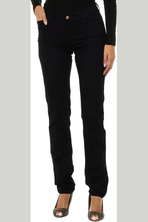 Emporio Armani Lange Hose aus Stretchgewebe 6Y5J18-5DXIZ Frau