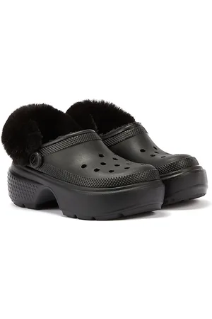 Crocs Stomp Lined Pantoletten - - Thermoplastik