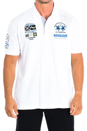 La Martina Polo mit kurzen Ärmeln TMP313-PK001 Mann