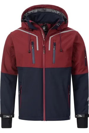 rock creek Jacke Weinrot