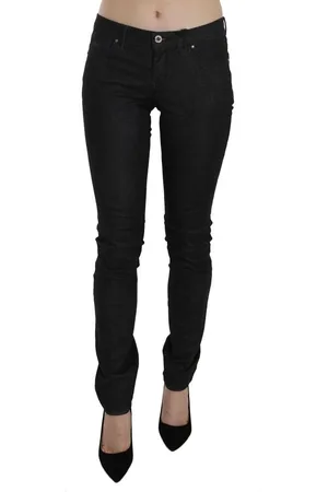 Costume National Skinny-Denim-Jeans mit niedriger Taille