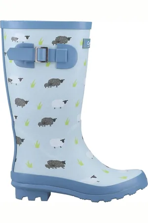 Cotswold Outdoor Bottes de pluie FARMYARD - Femme (Bleu)