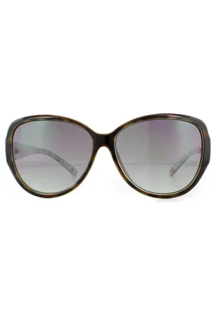 Ted Baker Sonnenbrille TB1394 Shay 112 Schildkröte Grün Grau Gradient