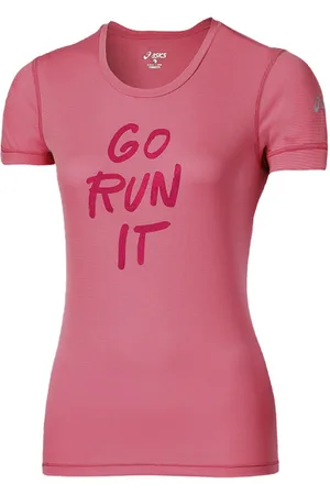 Asics Motion Dry Womens Pink Top