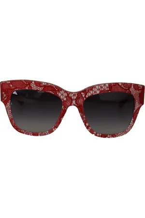Dolce & Gabbana Wunderschone in Italien gefertigte rechteckige Sonnenbrille