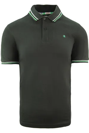 Champion Heritage Fit Mens Grey Polo Shirt