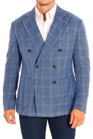 La Martina Langärmeliger Blazer mit normaler Passform LMJA03-TL101 Mann