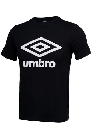 Umbro Großer Logo-Männerschwarz-T-Shirt